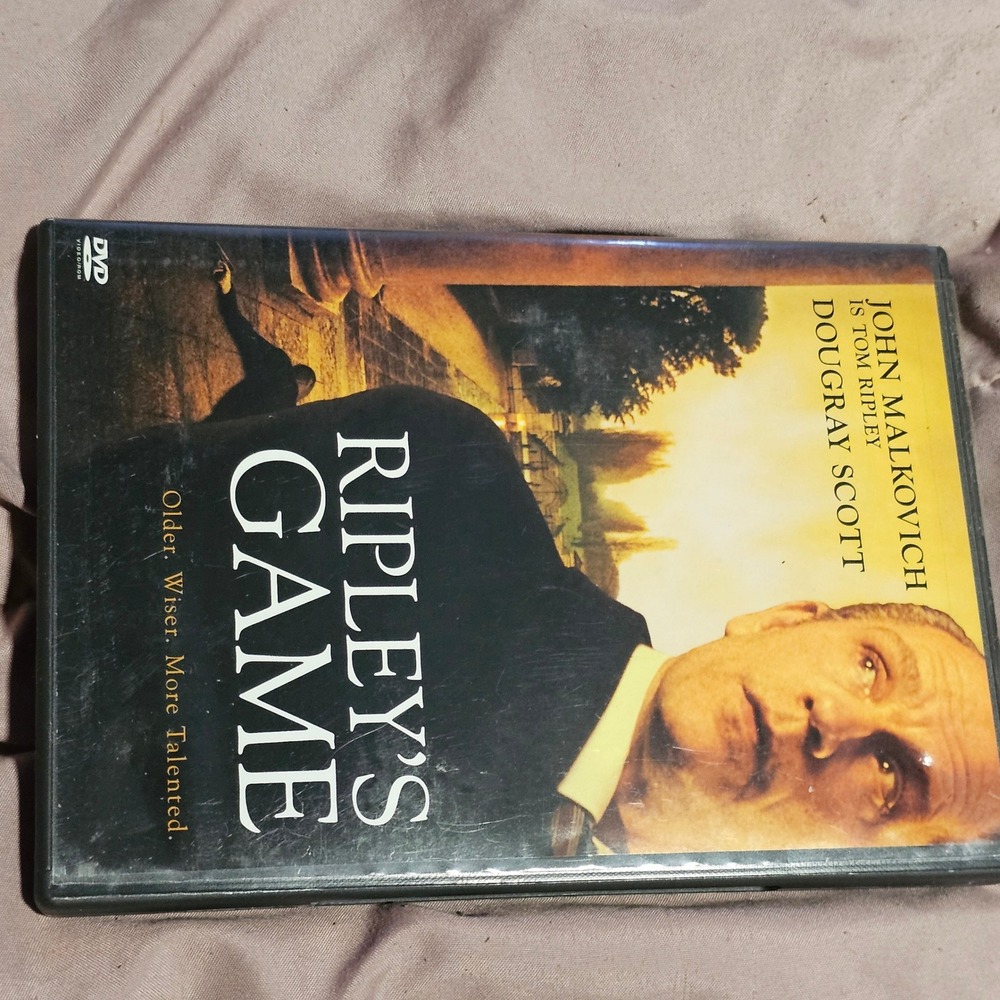 Ripley's Game DVD John Malkovich Dougray Scott Crime Thriller Movie Widescreen